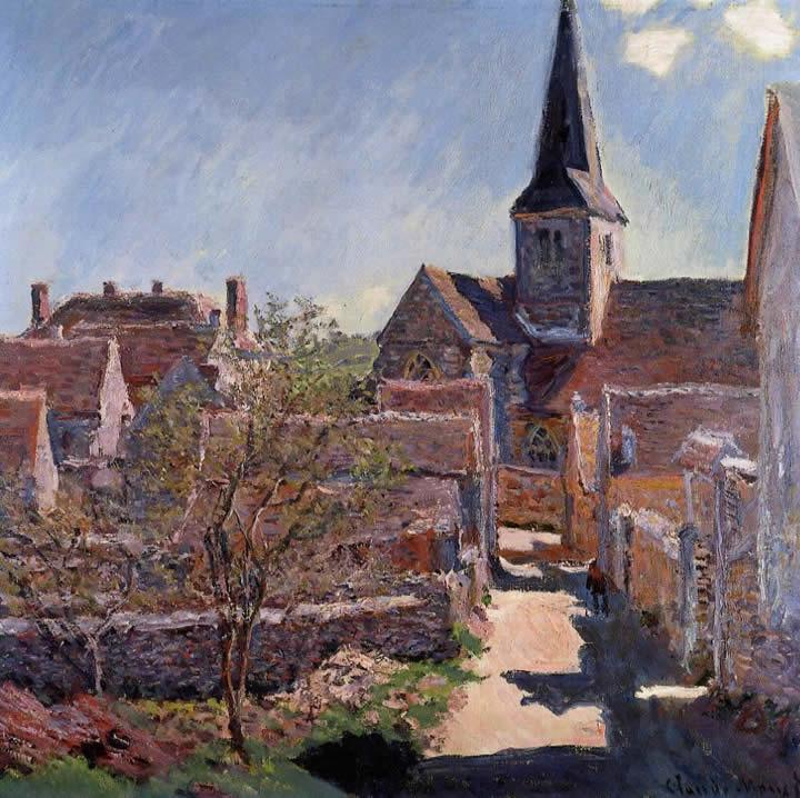 Claude Monet Bennecourt 1